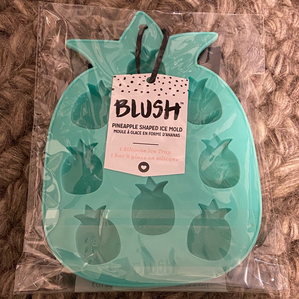 Blush Teal Pineapple Ice Tray